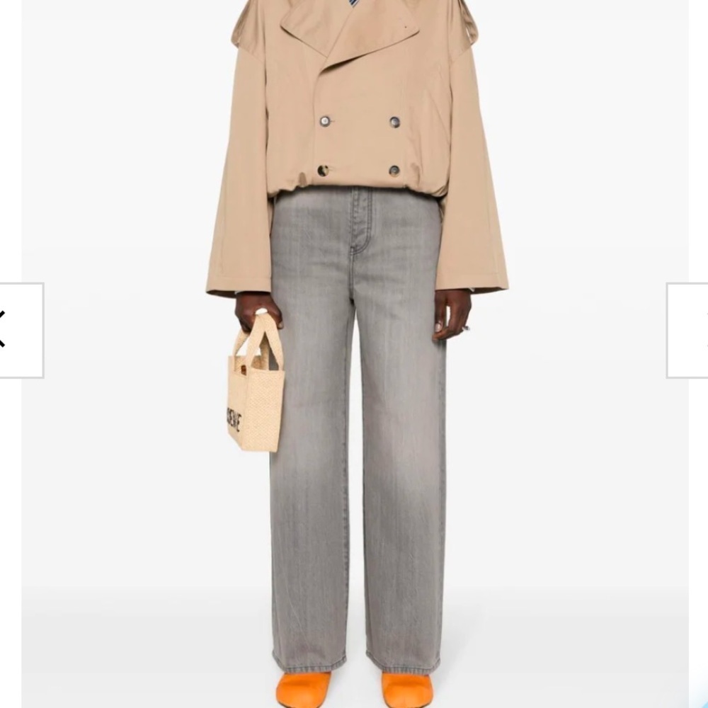 LOEWE HIGH WAISTED DENIM JEANS